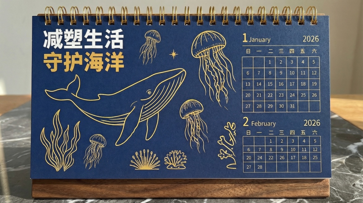 更改日历桌面材质和颜色预览效果