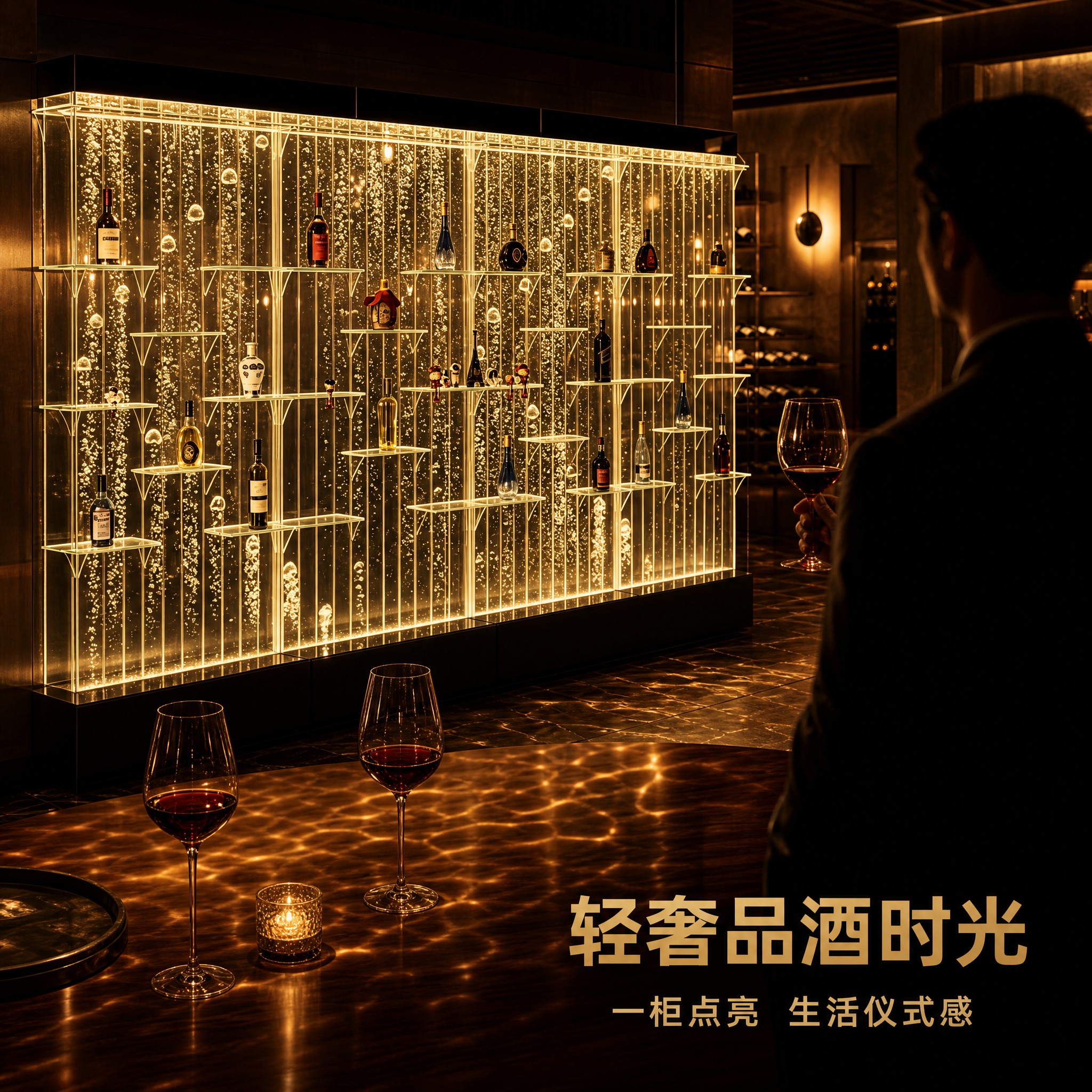 [主图-5] 氛围营造特写图，烘托浪漫优雅的品酒氛围，主打生活… - 图片创意预览