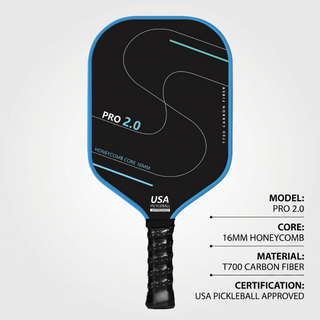 [Main Image 5] Pickleball Paddle official certification and product specifications. Put the paddle i预览效果