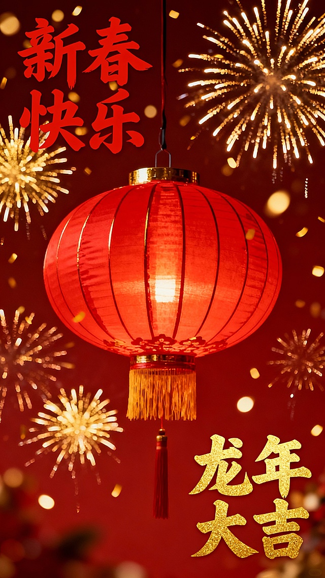 生成一张春节海报