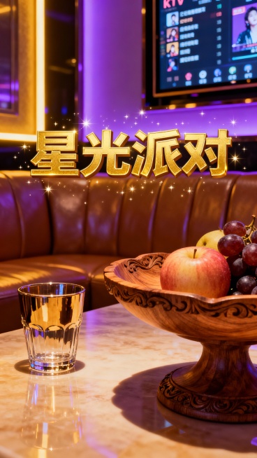 生成50张商务娱乐KTV照片，可以加入一点文字预览效果