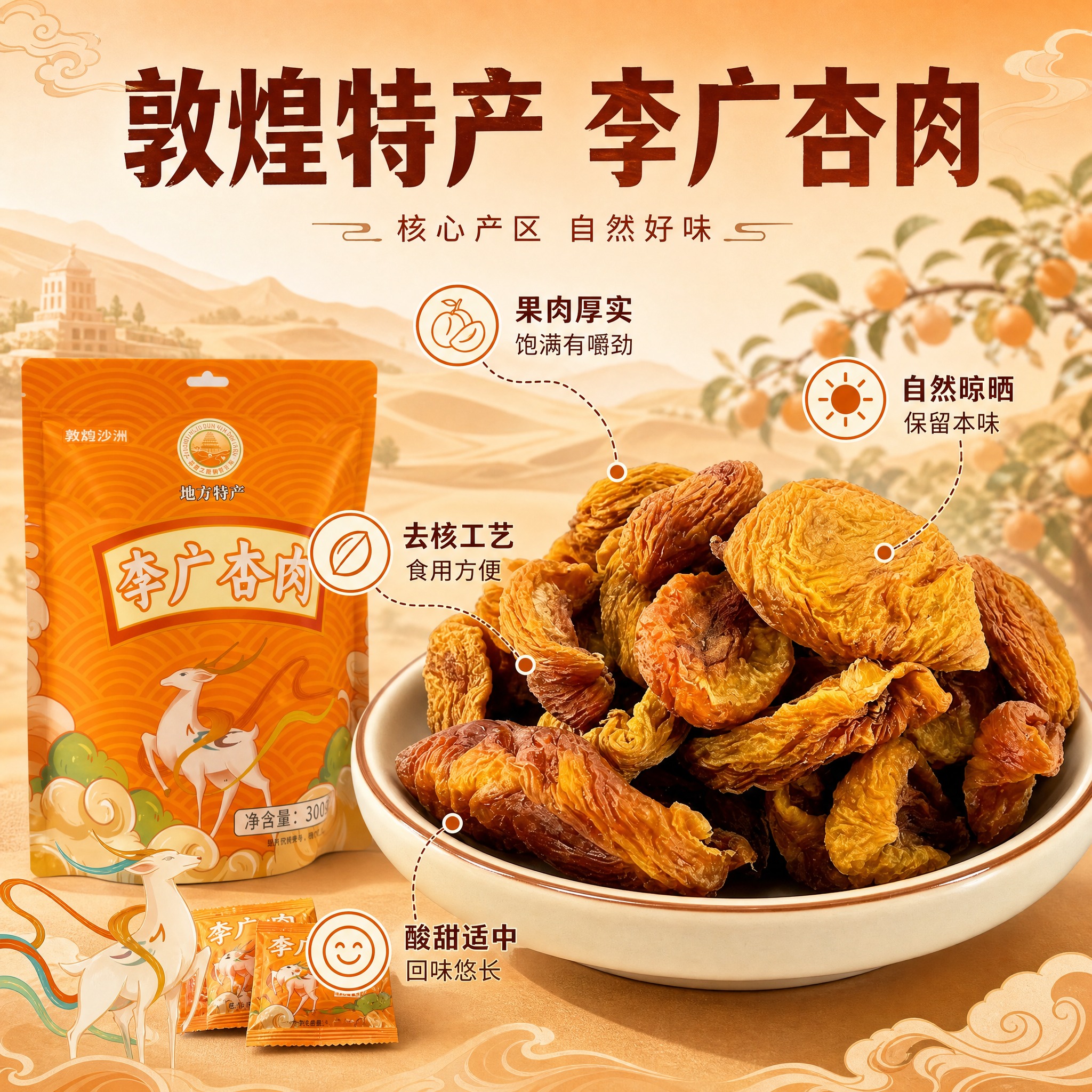 [主图-2] 核心亮点 产地溯源与无核品质 [统一基调] 暖橙… - 图片创意预览