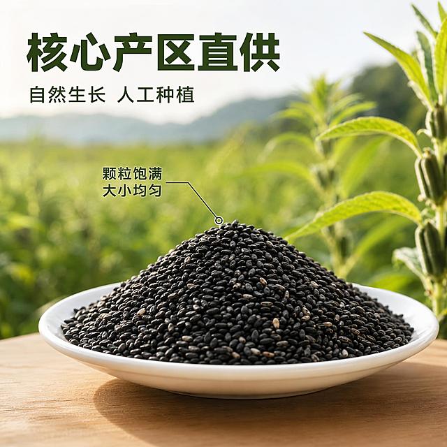 使用电商主图技能生成5张比例1:1的电商主图，适配平台为抖音，商品为「图片1」，商品卖点为要突出黑芝麻的品质，
