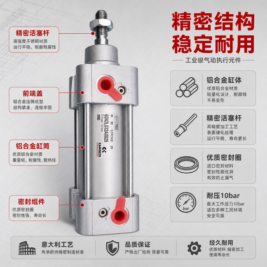 [主图-2] 核心亮点 结构性能技术证明页 突出气缸精密结构与… - 图片创意预览