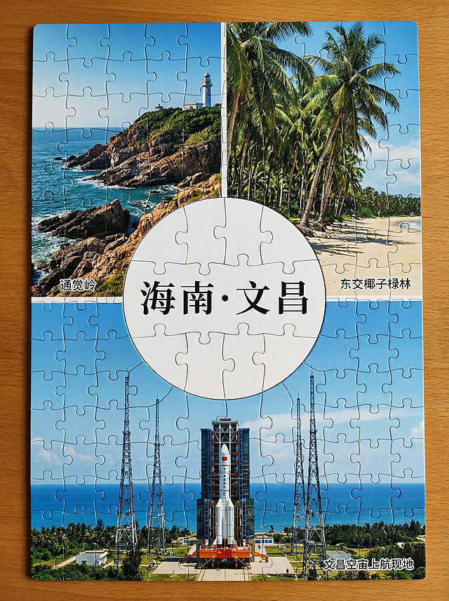 你的任务
帮我制作几份由地区的2到9张拼图出来的风景宣传照片，并在图片中心用正楷标上地点
#地点分别为
广东·潮州（以广州为例，高铁1.5h直达，冬季均温18-22℃）
云南·建水（以昆明为例，高铁1.2h直达，冬季均温16-20℃）
福建·漳州（以厦门为例，高铁25分钟直达，冬季均温17-21℃）
广西·崇左（以南宁为例，高铁1.5h直达，冬季均温15-19℃）
海南·文昌（以海口为例，高铁1h直达，冬季均温20-24℃）

#备注
要求图片写实，使用香蕉2.0，图片比例3:4，且不要出现任何人的正面照。
#备注
在标记地点时，只需要有地点就行，比如：
江苏·同里——江南古镇慢节奏
就只需要在拼图中间有：江苏·同里就行
