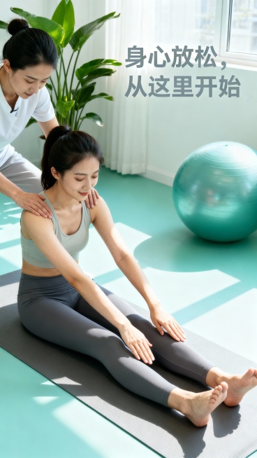 生成50张上门按摩的图片，图片可以加入一些文字预览效果