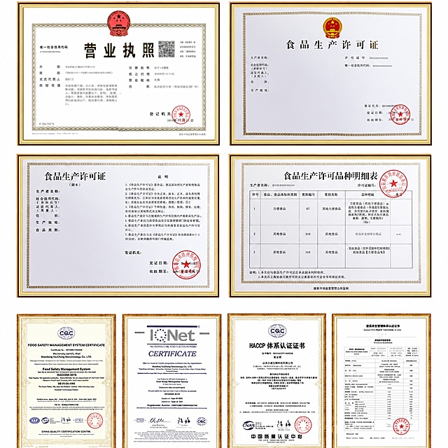 去除图片中所有水印文字，包括“济南允诚生物科技有限公司”半透明大字水印、底部的“sh”“740”“m”等水印字符，保持所有证书、证件的文字内容、排版、印章、边框和整体布局完全不变，背景保持原样，画质清晰自然