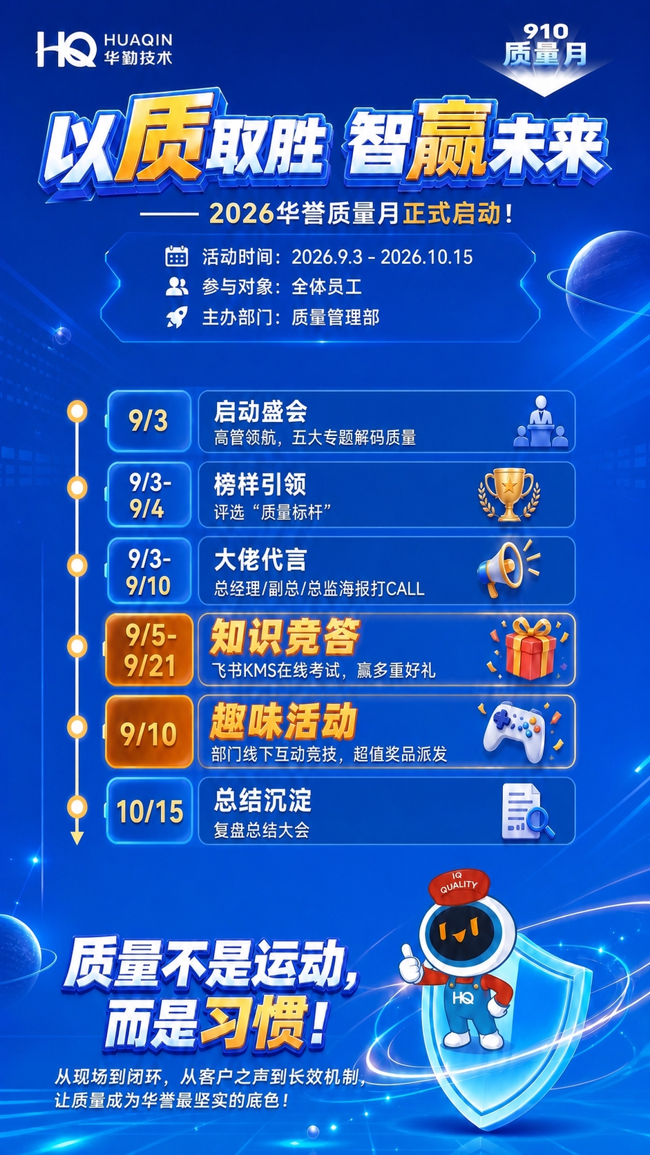 去掉右下角的"二维码占位"蓝色方块，将该区域用周围的蓝色科技背… - 图片创意预览