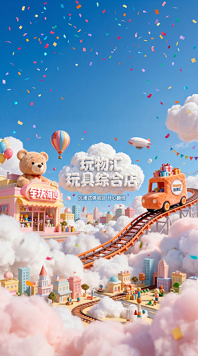 “玩物汇玩具店”改为”玩物汇玩具城”