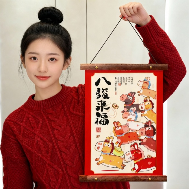 帮我生成图片：图一的女孩脸部发型换成图二的女孩预览效果
