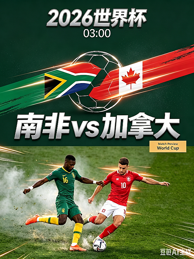 将海报顶部的文字073世界杯修改为2026世界杯，修改03:00为正确比赛时间，调整文字排版让整体布局更协调美观，保留海报其他原有内容和设计风格不变