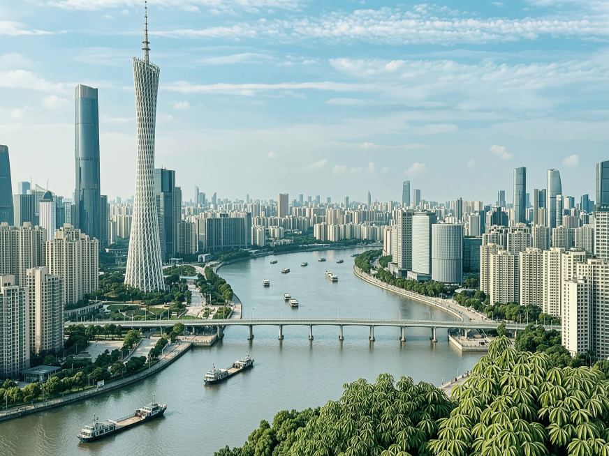 生成广州风景图预览效果