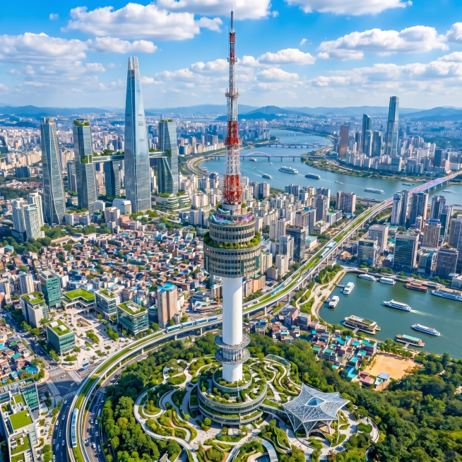 韩国首尔预览效果