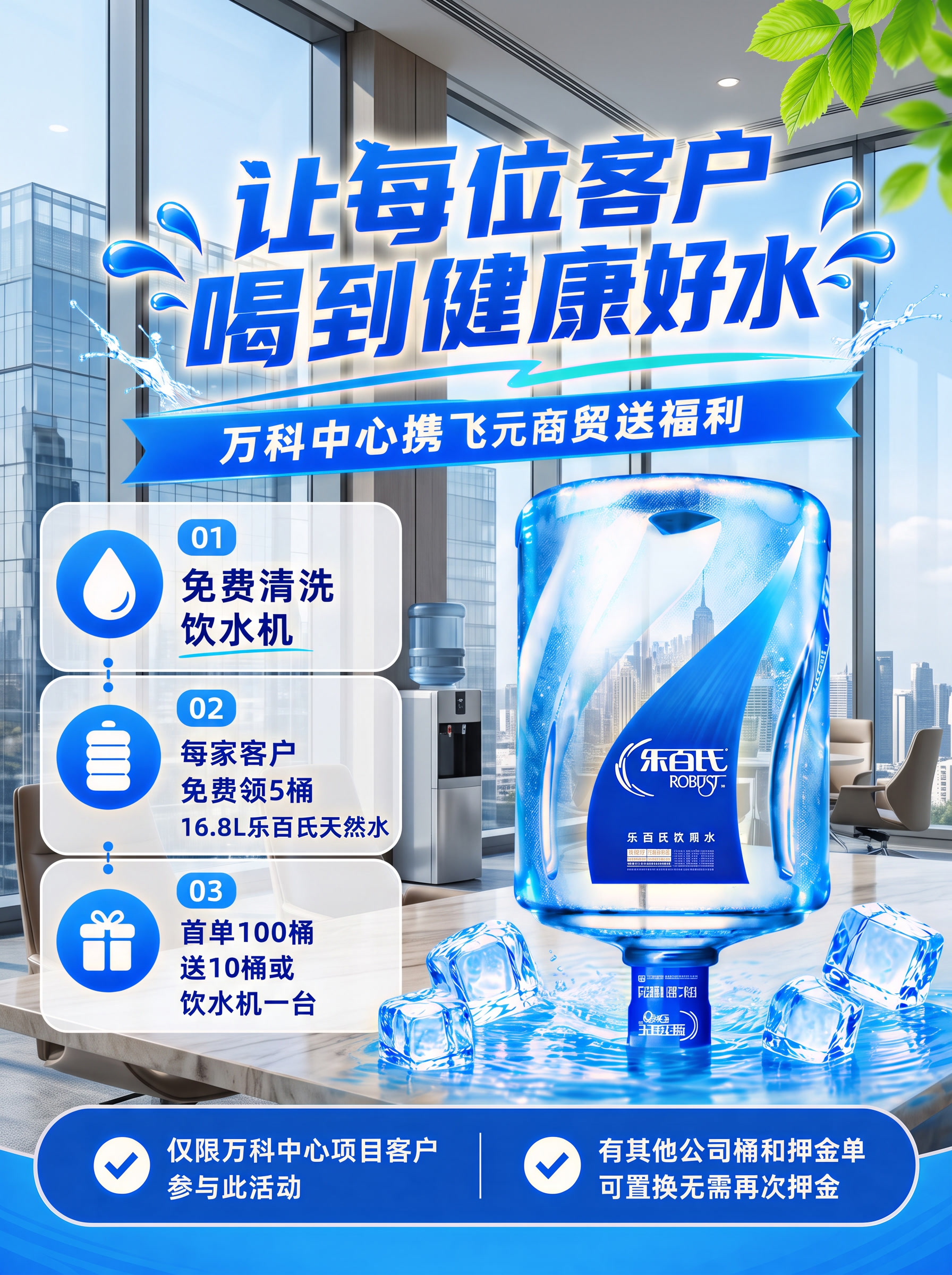 这个是商企物业宣发，增添一些商业写字楼的元素 - 图片创意预览