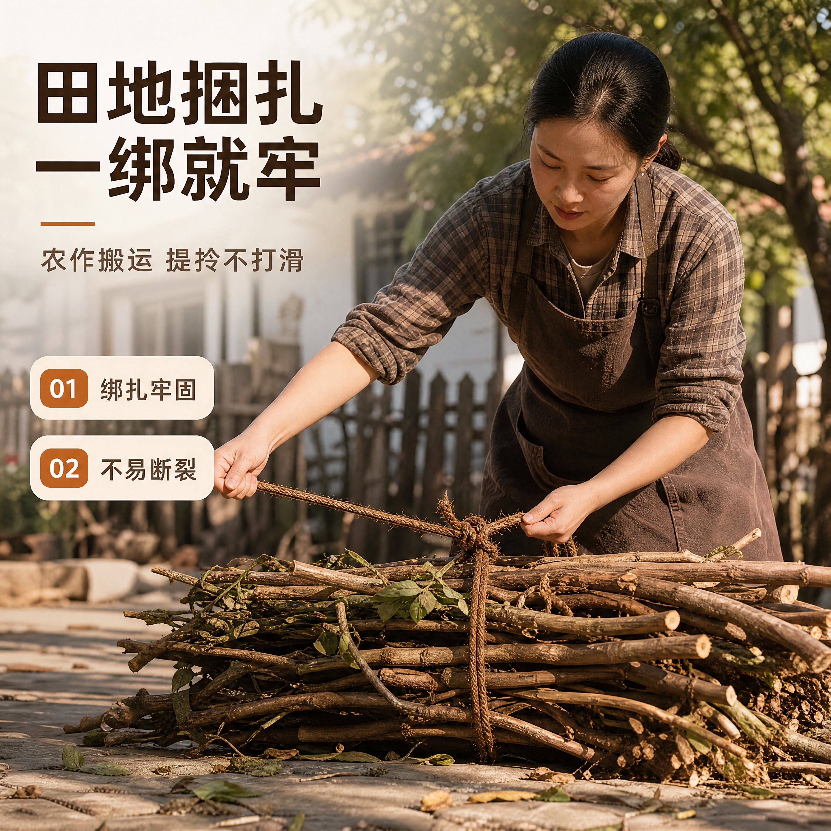 【商品】以【图5】单束绳、【图4】竖直提挂为主素材（参考绳体受… - 图片创意预览