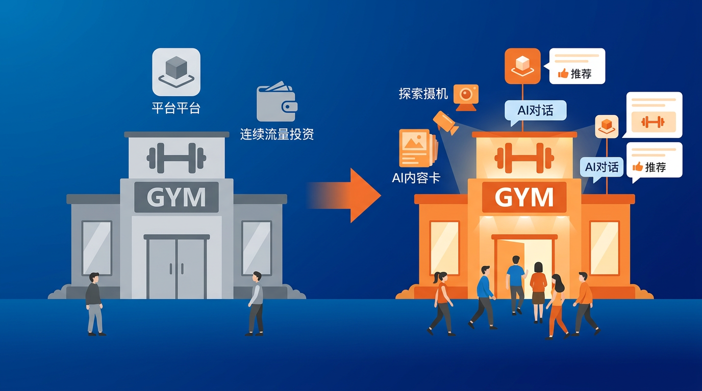 一张左右对比风格的信息图，深蓝渐变背景，扁平化设计，横版16:… - 图片创意预览