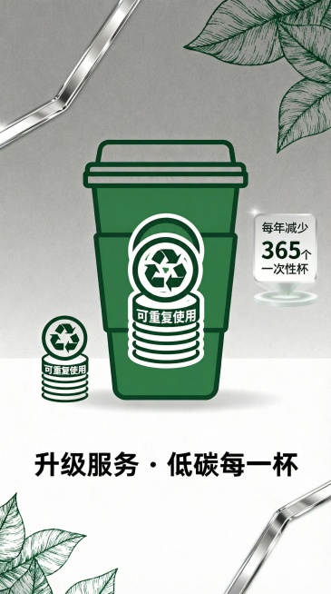 把重复使用放到杯上预览效果