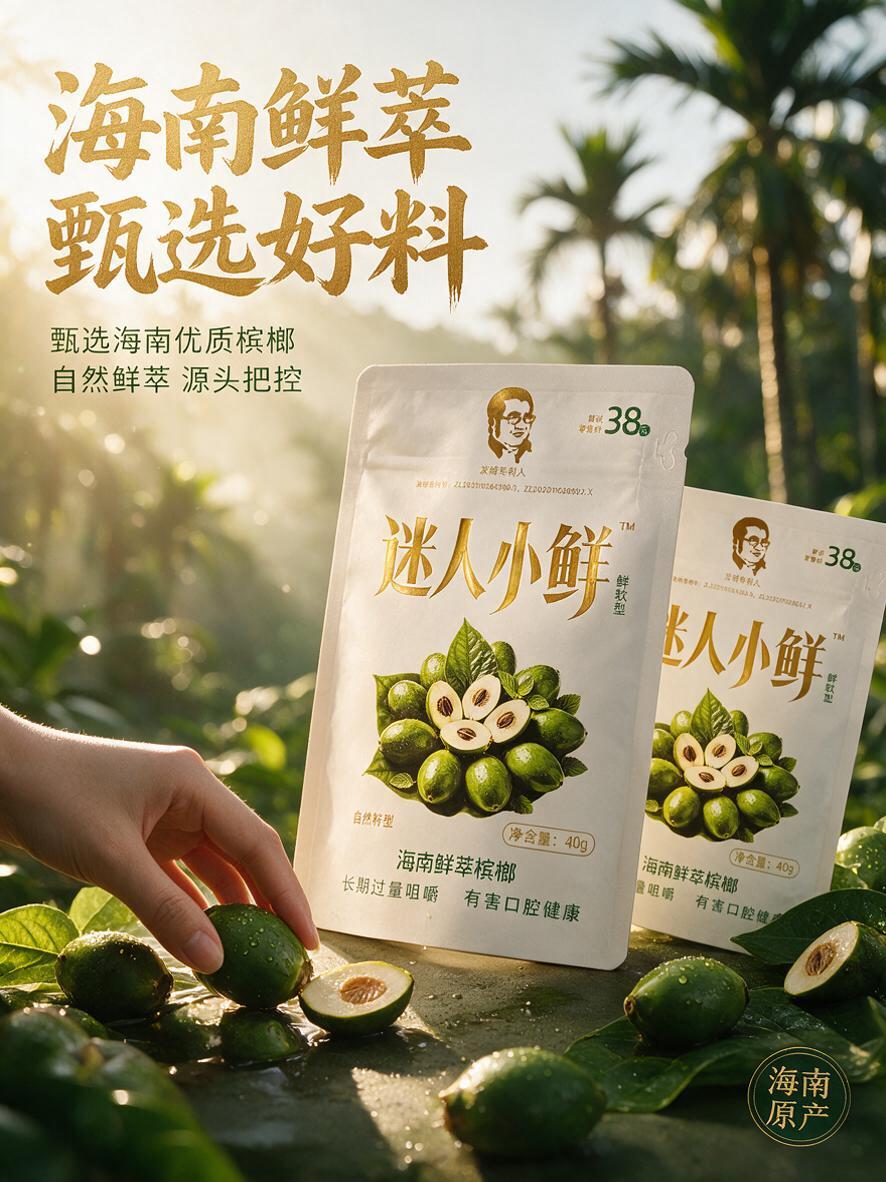 [主图-1] 迷人小鲜海南鲜萃槟榔 首图点击率 海南鲜萃原料主… - 图片创意预览