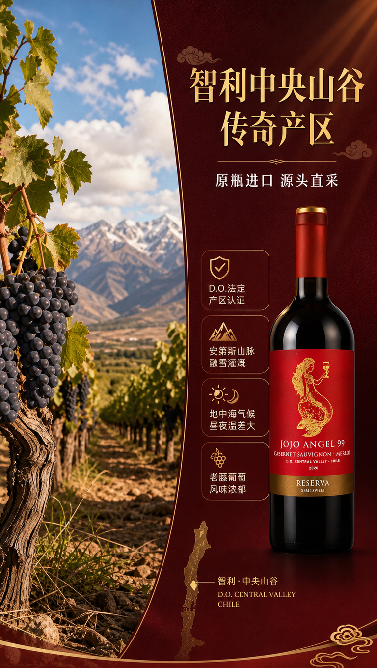 [商品] 使用【图2】99天使美人鱼半甜红葡萄酒酒标特写；保留… - 图片创意预览