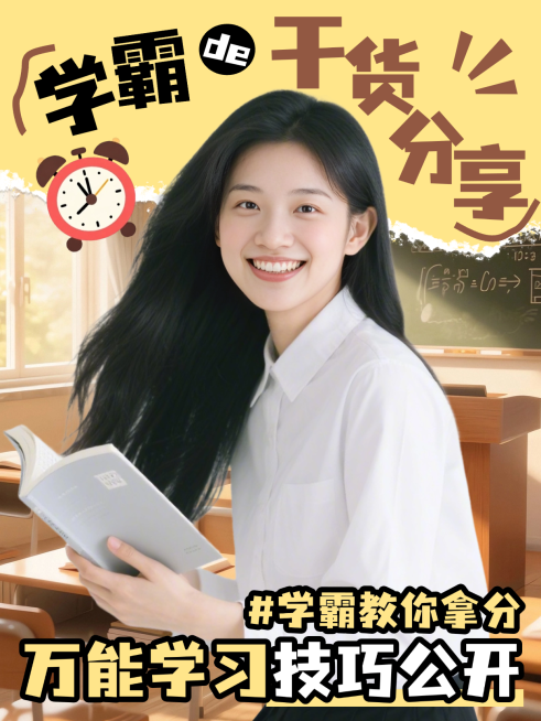 学习干货分享小红书封面预览效果