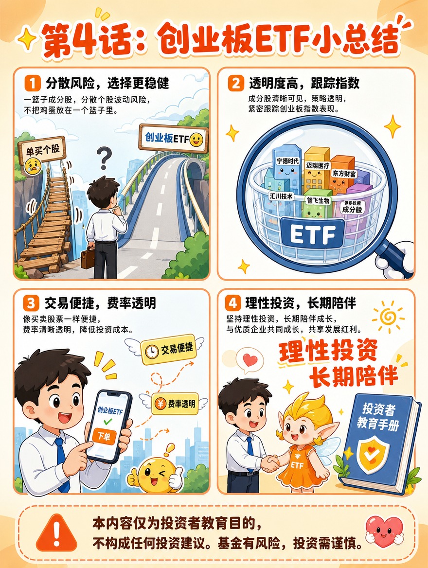 [商品] 无实物商品，为创业板ETF投资者教育内容，主题为趣味… - 图片创意预览