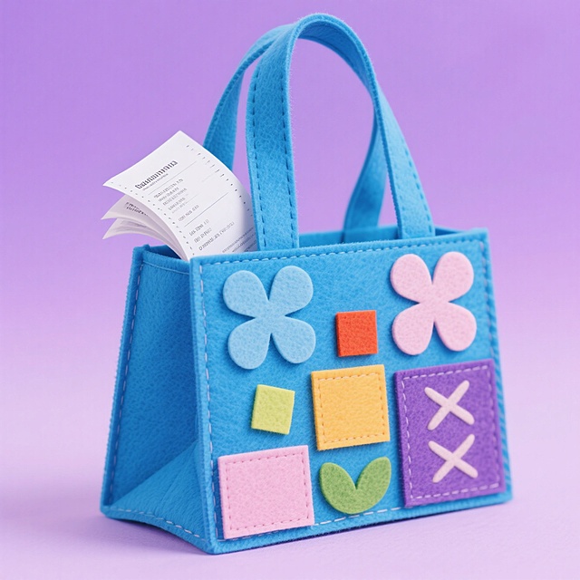 可爱感与卡通感交融，清新柔和的配色搭配拼贴风设计，面料质感十足，几何图形与微缩艺术元素点缀，呈现孟菲斯风格的趣味童趣。