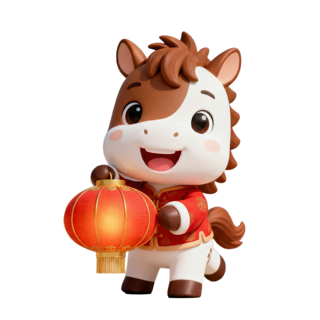 根据这个IP生成系列的新年IP动作
手抱福袋预览效果