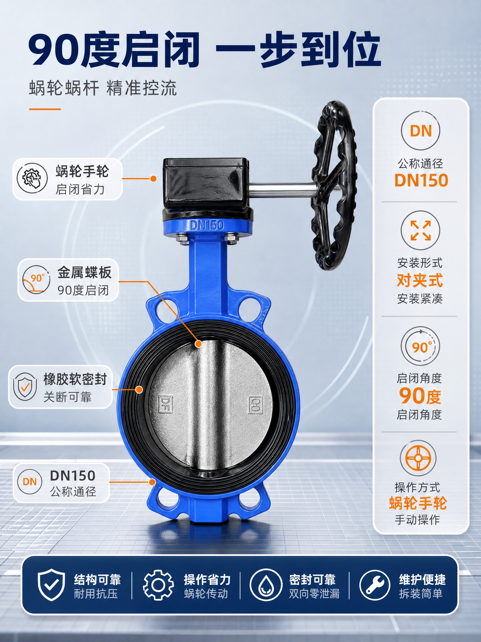 [主图2] 核心亮点技术页，用引线标注讲透操作结构与启闭原理，… - 图片创意预览