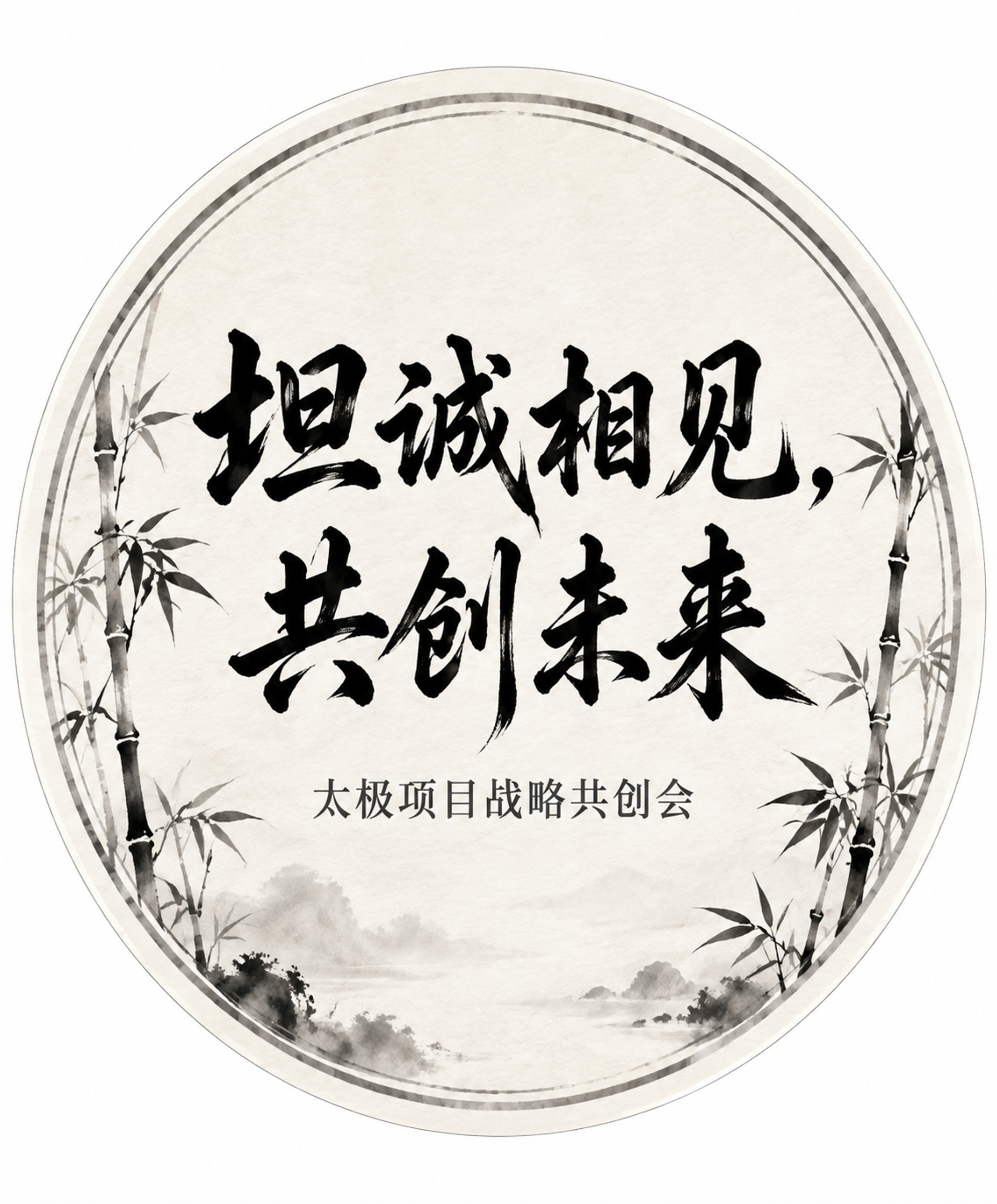 异形手举牌设计，完整圆盾形造型，无手柄，边缘圆润平滑方便模切印… - 图片创意预览