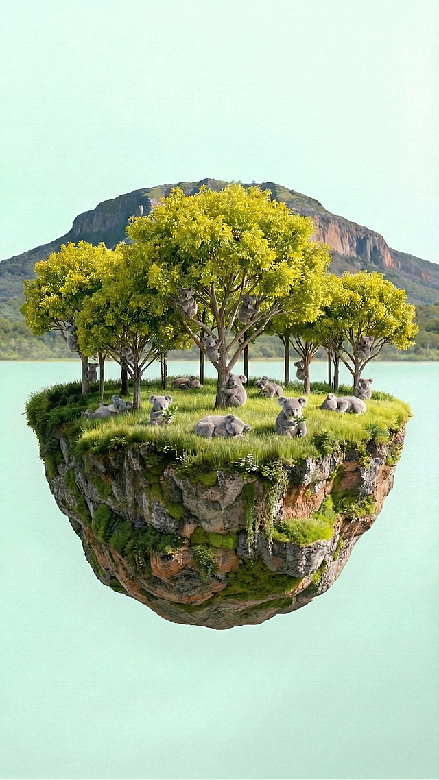 把岛屿最底部一层的石头槽去掉，只留上边一层，高清晰大图
