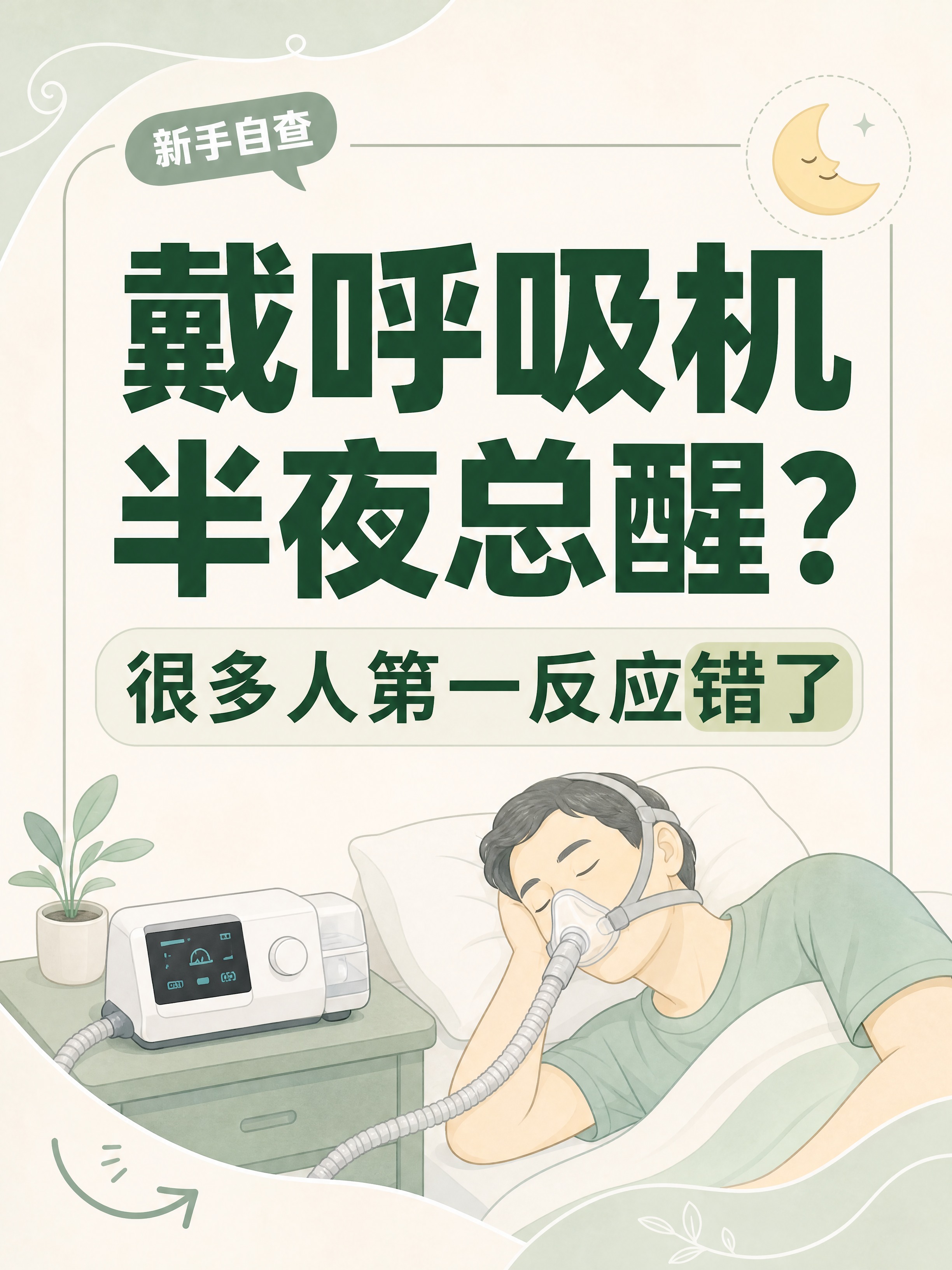 小红书笔记大字封面，插图大字，ins清新医疗科普风，版式精美，… - 图片创意预览