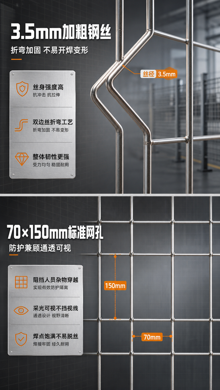 [商品] 使用【图1】304不锈钢双边丝护栏；保留3.5mm钢… - 图片创意预览