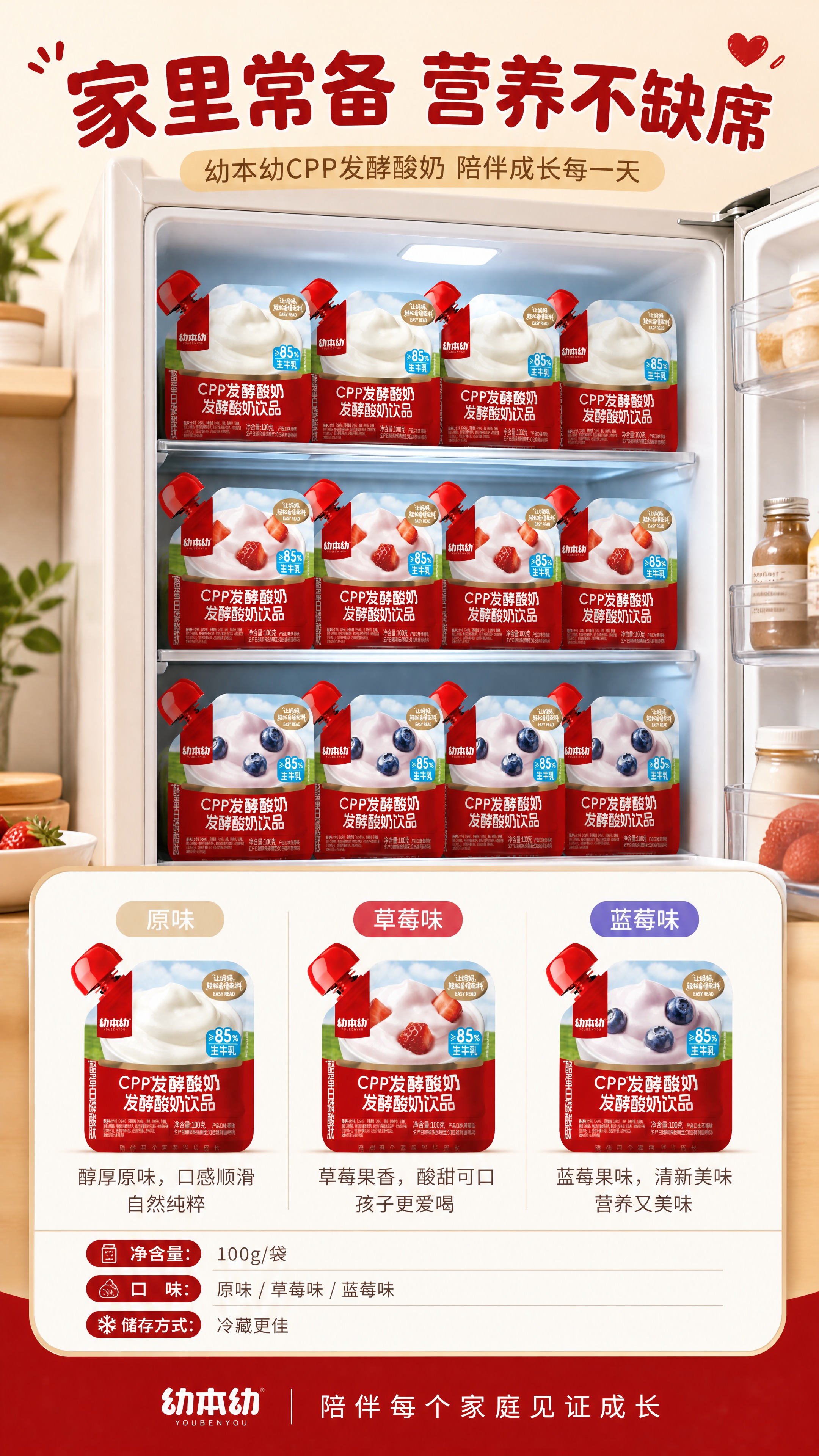 [商品] 使用【图1】幼本幼CPP发酵酸奶三款（原味、草莓味、… - 图片创意预览