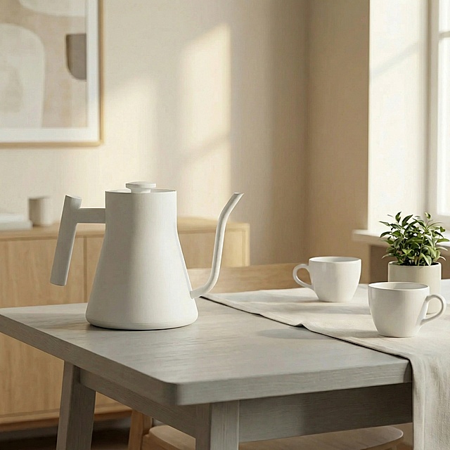 把主体产品水壶移动到左边