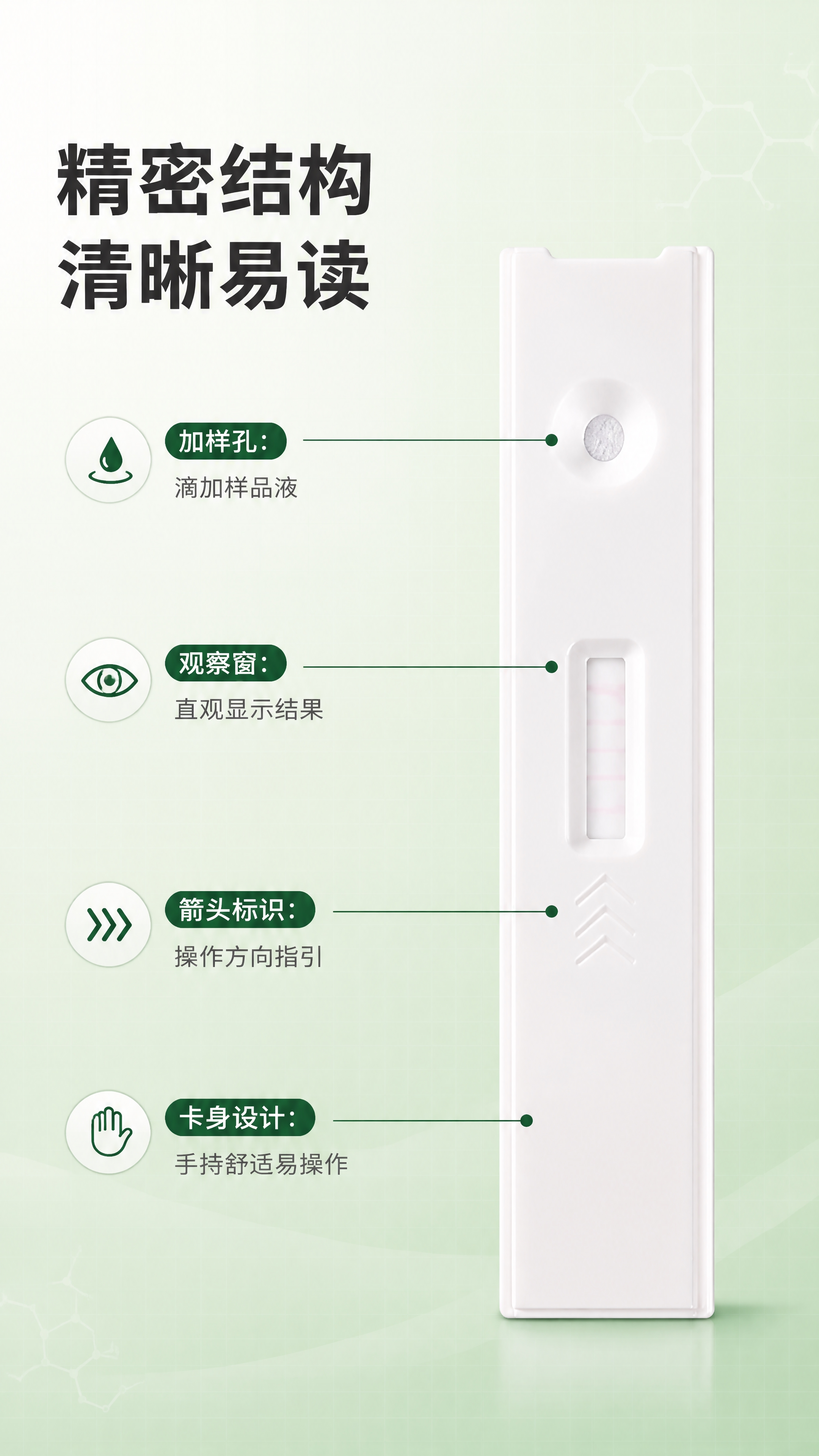 [商品] 使用【图2】检测卡正面图；保留检测卡白色长条卡身、左… - 图片创意预览