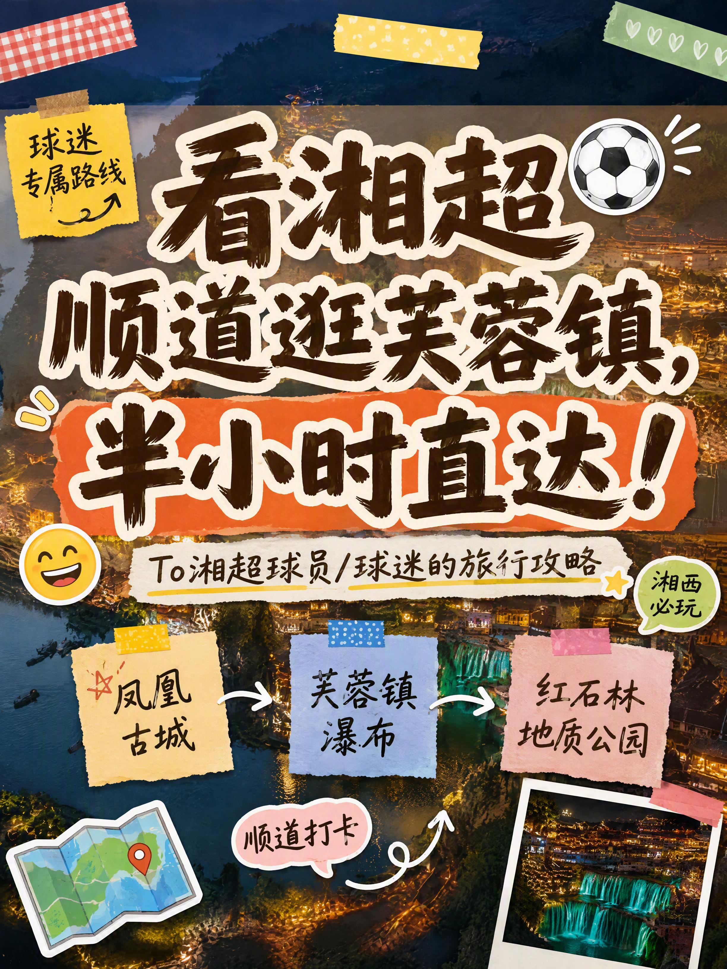 小红书笔记大字封面，配图大字，手账拼贴风格，版式精美，小红书笔… - 图片创意预览