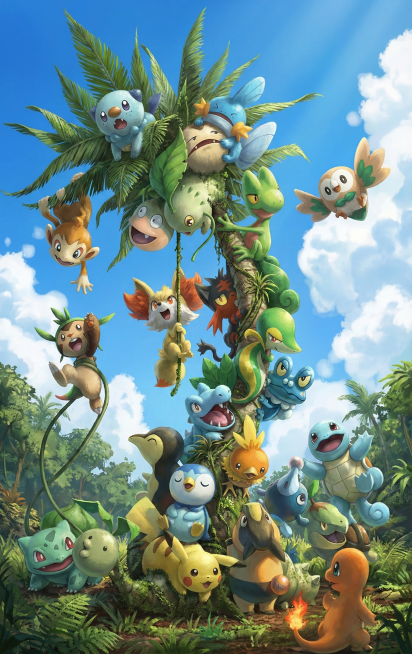 插画转实景图，保持脸部彩绘预览效果