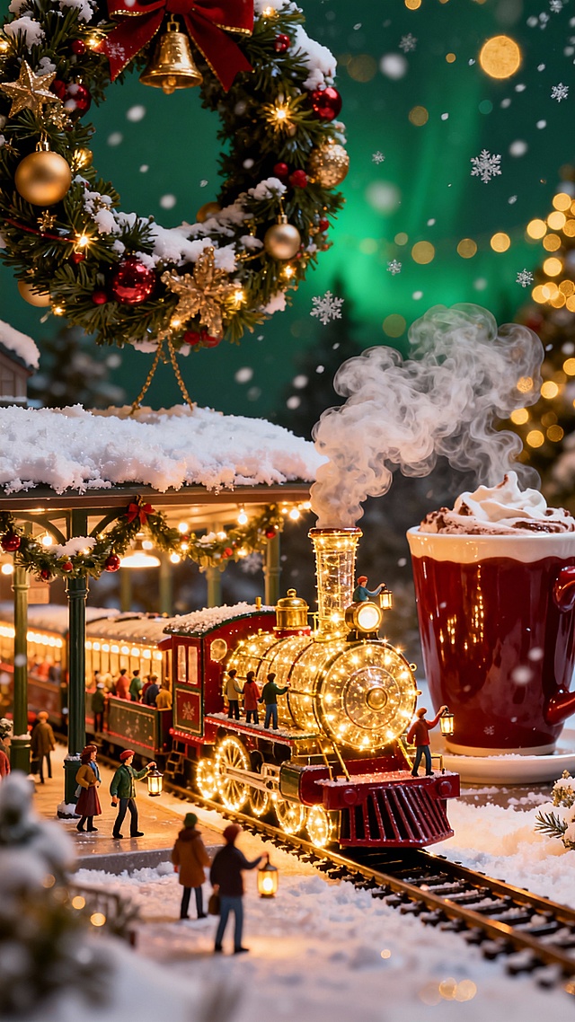 梦幻小人国 · 圣诞火车站