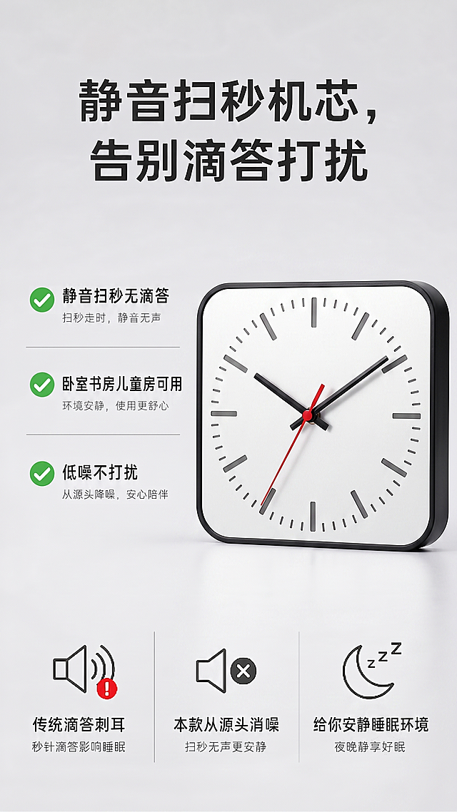将机芯改成钟面，不显示机芯