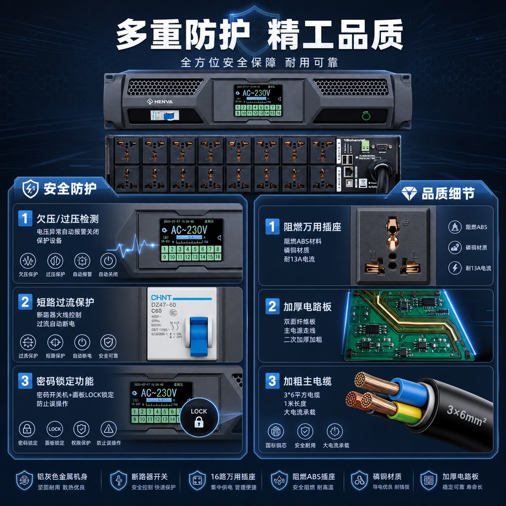 [商品] 使用【图1】16通道电源时序器HW-MX16正面+背… - 图片创意预览