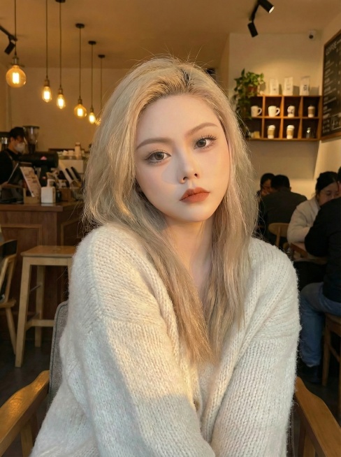 把眼角上的黑色眼线去掉预览效果