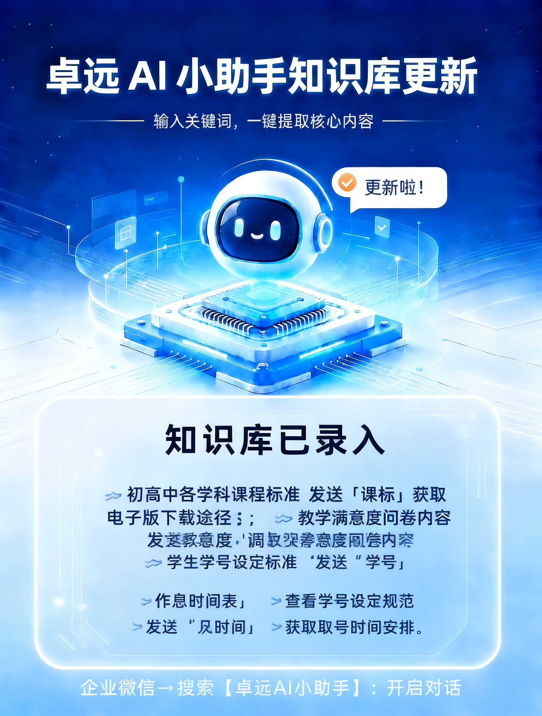 修改图片内容：1. 机器人右侧气泡中的文字"教师的师德师风相关… - 图片创意预览