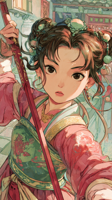 重生古代小说的国产动漫造型风格预览效果