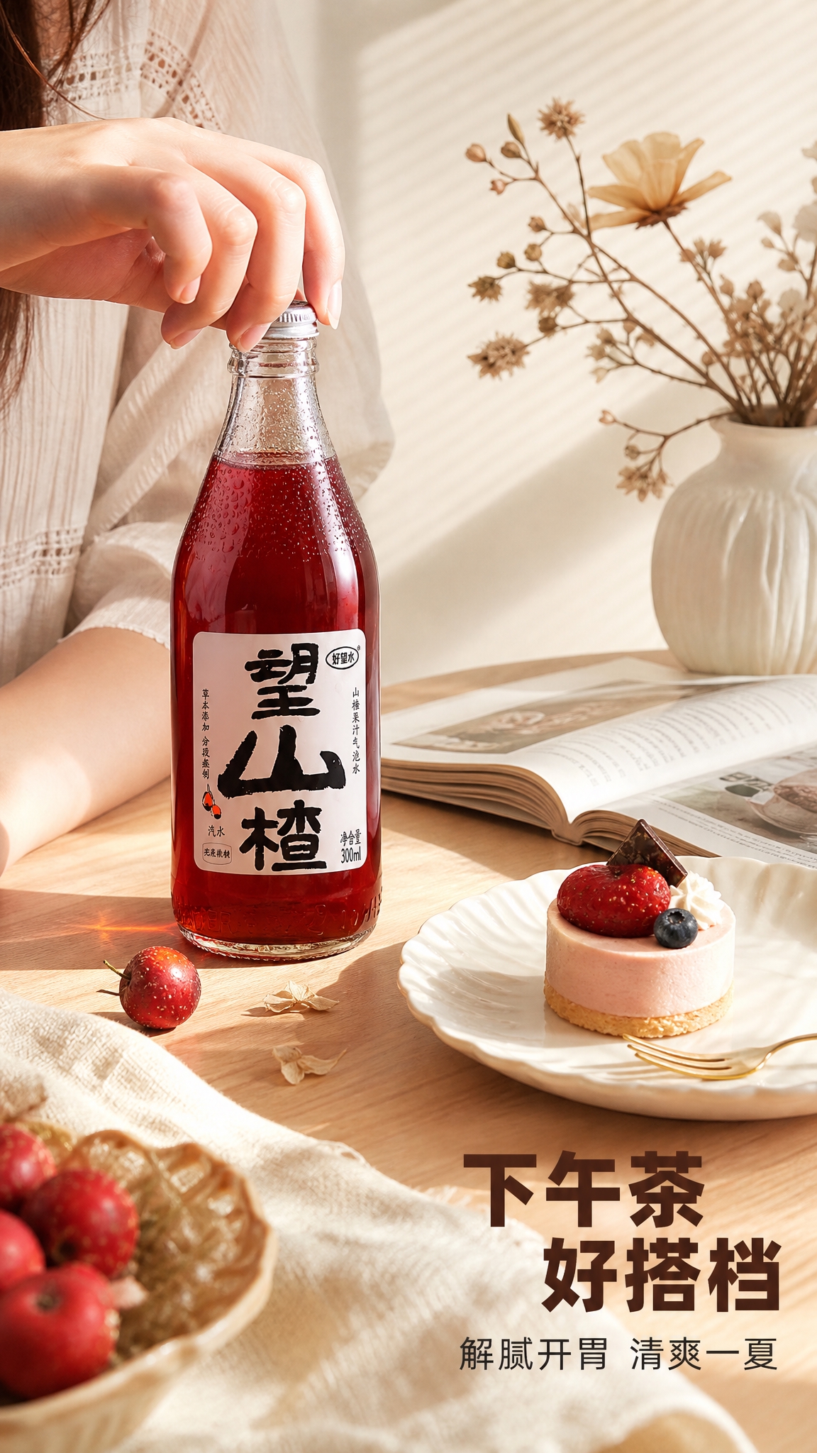 [主图-4] 生活场景 餐桌下午茶 [统一基调] 小红书9:1… - 图片创意预览