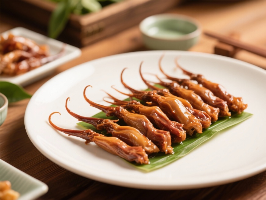 需要修文鸭舌美食图预览效果
