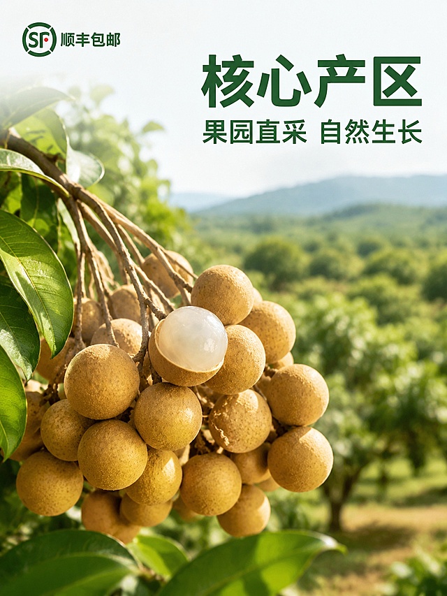做一套储良龙眼的详情页