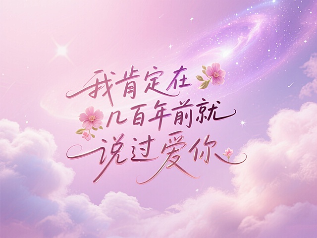 字体｜七夕必备