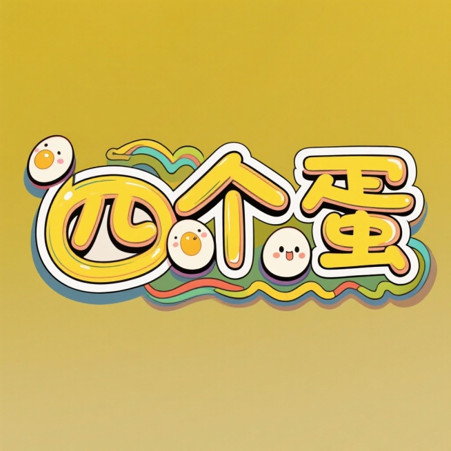 艺术字：郭守敬，四个蛋预览效果