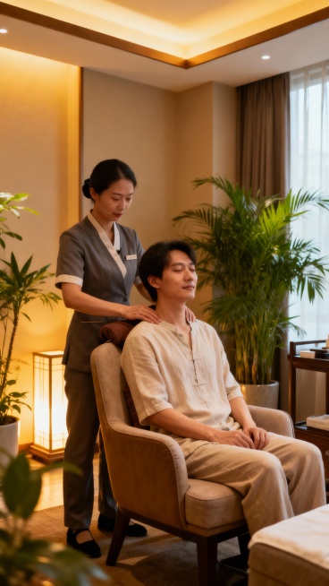 生成50张上门全身按摩图片预览效果