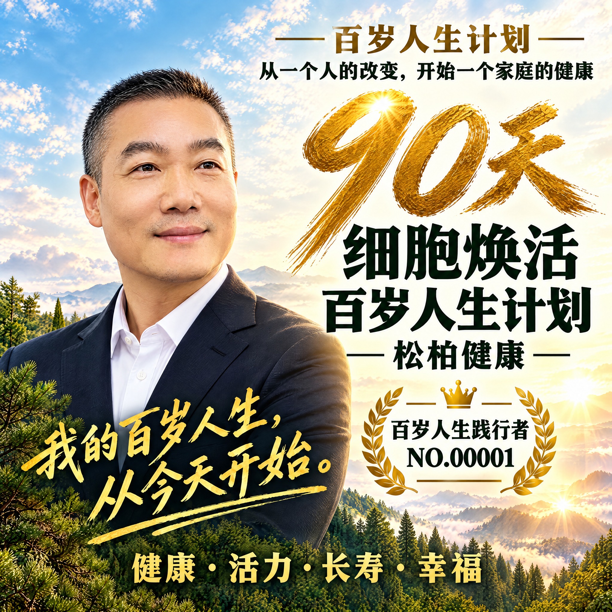 参照第一张海报的版式与风格，制作一版正方形海报（1:1），人物… - 图片创意预览